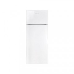 Davoline SR 220E Δίπορτο Ψυγείο 236lt Υ143xΠ55xΒ55cm Λευκό